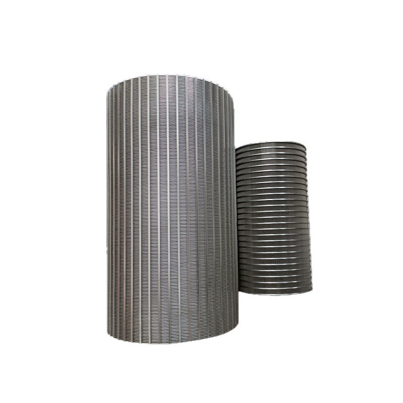 مکمل طور پر ویلڈیڈ سٹینلیس سٹیل روٹری سکرین ڈرم